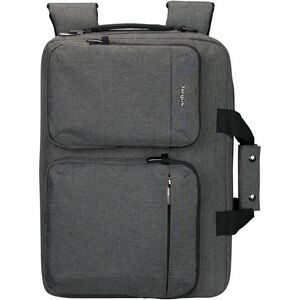 Targus Hybrid TBT94304GL Carrying Case (Backpack/Briefcase) for 38.1 cm (15") to 40.6 cm (16") Notebook - Grey - TAA Compl