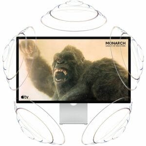 Apple Studio Display 27" 等级 网络摄像头 5K LCD 显示器 - 68.6 cm (27") Viewable - 5120 x 2880 - 600 cd/m² - 60 Hz 刷新率 - 扬声器 - 倾斜 - C