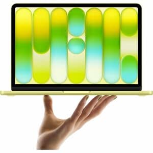 ""MacBook Neo 13 in A18 Pro avec CPU 6 coeurs et GPU 5 coeurs, 8 Go, 512 Go SSD - Jaune Agrume Touch Id (Adaptateur secteu