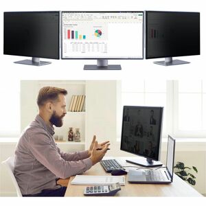 StarTech.com Acrylic Privacy Screen Filter - Black - TAA Compliant - For 81.3 cm (32") Widescreen LCD Monitor - 16:9 - Blu