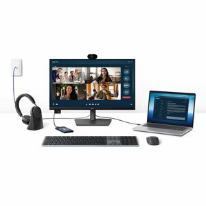 Dell Pro P P2426HEV 24" Class Webcam Full HD LCD Monitor - 16:9 - Black - TAA Compliant - 60.5 cm (23.8") Viewable - In-pl