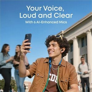 Auricolare soundcore P31i True Wireless Earbud Stereo - Nero - Binaural - In-ear - Bluetooth - Riduzione di rumore Microfo