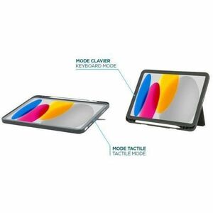 MOBILIS C2 Tastatur/Cover für 27,7 cm (10,9 Zoll) Apple iPad (10. Generation) Tablet