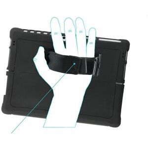MOBILIS PROTECH Carrying Case for 33 cm (13") Microsoft Surface Pro 8, Surface Pro 9 Tablet, Stylus - Black - Drop Resista