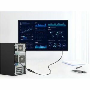 Manhattan A/V Adapter - 1x DisplayPort 1.2 Digital Audio/Video - male - 1 x HDMI Digital Audio Video - female - 3840 x 216