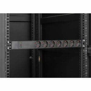 Intellinet PDU - CEE 7/7 (SCHUKO) - 7 x Type F (Schuko) - 16 A - 230 V AC Input - Overload Protection, Double Pole, Surge 