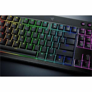 Clavier de jeu Razer BlackWidow V4 - Pleine taille - Câblé / Sans fil Connectivité - USB Type C Interface - RGB LED - Fran
