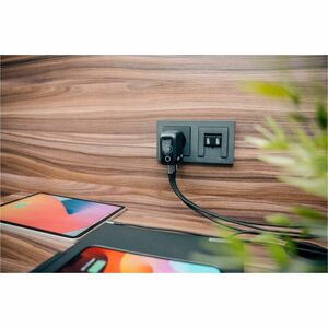 Verbatim Mini 65 W AC Adapter - Universal Adapter - 2 USB Type-C - For Notebook, Smartphone, Tablet PC - Australia, Europe