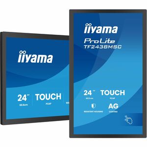 iiyama ProLite TF2438MSC-B2 24 Zoll Klasse Open-Frame-LED-Touchscreen-Monitor - 16:9 Format - 5 ms Reaktionszeit - 60,5 cm