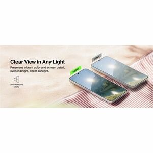 Belkin ScreenForce 9H Glass Screen Protector for Samsung Galaxy S26 - Clear - 1 Piece - For AMOLED Smartphone - Drop Resis