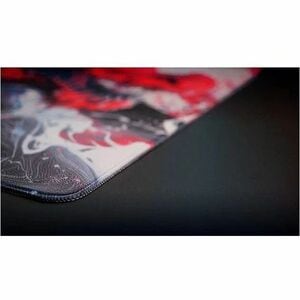 CHERRY XTRFY GP6 Large Gaming Mouse Pad - 400 mm x 460 mm x 4 mm Dimension - Black - Natural Rubber - Mouse
