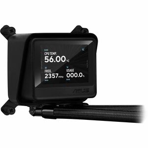 ASUS MAX Gaming LC 360 ARGB LCD all-in-one CPU liquid cooler with advanced cooling performance vivid 2.4 IPS screen pre-in