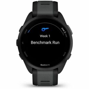 Garmin Forerunner Smartwatch - Nero, Slate Grigio Colore della struttura - Silicone Band Material - LAN wireless - Pulsoss