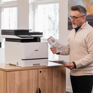 MFC-L8930CDW Business Colour Laser All-in-One Multifunction Printer with Duplex Print, Scan, Copy, Low-Cost Printing, and 