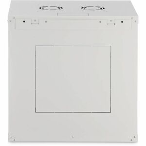 Digitus Dynamic-N 12U Wall Mountable Enclosed Cabinet Rack Cabinet for Networking, Server - Light Grey - Steel, Glass, She