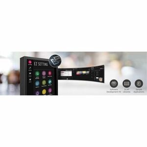 LG 55XF3P-B 1.40 m (55") LCD Open-frame Digital Signage Display - 24 Hours/7 Days Operation - In-plane Switching (IPS-M+) 