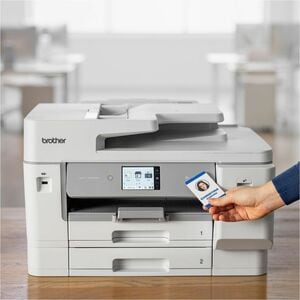 Brother MFC-J6975DW Wired & Wireless - Tintenstrahl-Multifunktionsdrucker - Farbe - Grau - Kopierer/Fax/Drucker/Scanner - 