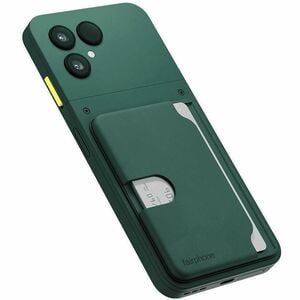 Fairphone Card, Smartphone Card Holder - Holds 3 x Card - 73.2 mm x - Recycled Plastic - Forest Green - Durable