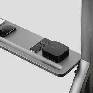 StarTech.com Display-Wagen - 99,79 kg Belastbarkeit - 4 Rollen - Stahl, Plastik - 1,2 m Länge x 777,2 mm Breite x 1737,4 m