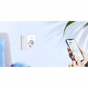 Tapo P110 Mini Smart Wi-Fi Socket, Energy Monitoring (1 Pack)