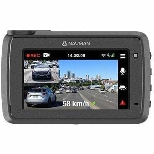 Navman MiVue Smart True 4K DC Dash Cam With Dual Front and Rear Recording