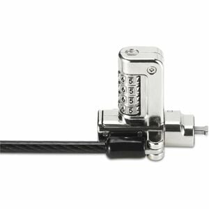 Kensington Universal Cable Lock For Notebook - 1.83 m Cable - Resettable - 4-digit - Combination Lock - Carbon Steel, Plas