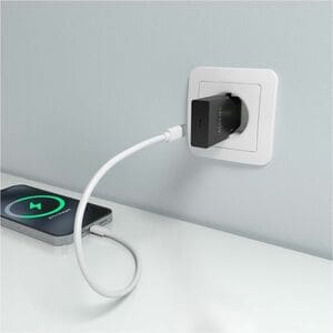 CARGADOR GAN ULTRA DELGADO 30W 1XUSB-C PD3.0 NEGRO