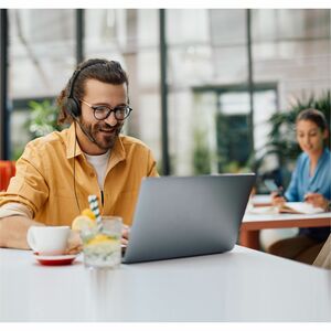 Yealink UH37 Wired Over-the-head, On-ear Mono Headset - Black - Microsoft Teams Certification - Monaural - Supra-aural - 3