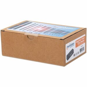 USB-A Magnetic Strip Card Reader, Triple Track Reader, Keyboard Wedge Decoder, Cable 1.5m, Black, Three Year Warranty - Tr