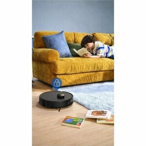 Tapo RV50 Pro Omni Cordless Robot Vacuum/Mop - Black - 3 L Dust Capacity - 95 mL Water Tank Capacity - Filter, Brush - Car