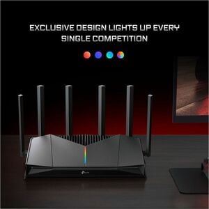 TP-Link Archer GE400 Wi-Fi 7 IEEE 802.11be Ethernet Wireless Router - Dual Band - 2.40 GHz ISM Band - 5 GHz UNII Band - 6 