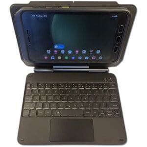 Strike Keyboard/Cover Case Samsung Galaxy Tab Active5 Tablet - 206.1 mm Height x 251.2 mm Width x 25 mm Depth