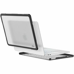 Strike MacBook Neo Hardshell Case (Black) - For Apple Notebook - Black - Scratch Resistant, Drop Resistant, Wear Resistant