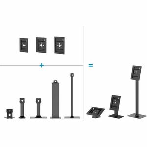 Neomounts Tablet PC Stand - 27.7 cm (10.9") to 37.1 cm (14.6") Screen Support - 3 kg Load Capacity - 13.2 cm Height x 16.6