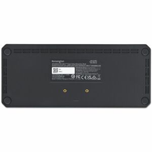 Kensington SD4843P USB 3.2 (Gen. 2) Typ C Docking Station für Notebook, Monitor, Smartphone - Ladefunktion - 135 W - Schwa