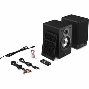 Sharp CP-SS30 2.0 Bluetooth Lautsprechersystem - 60 W RMS - Schwarz - Bücherregal, Tabletop - USB - 2