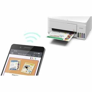 Epson ET-2910 Wired & Wireless EcoTank Inkjet Multifunction Printer - Colour - Copier/Printer/Scanner - 11 ppm Mono/6 ppm 