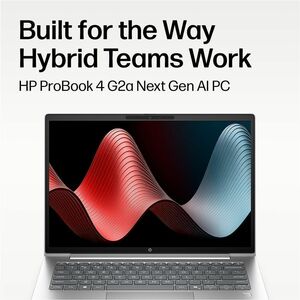 HP ProBook 4 G2a 35.6 cm (14") Notebook - WUXGA - AMD Ryzen AI 7 Ryzen AI 400 450 - 16 GB - 512 GB SSD - Pike Silver Alumi