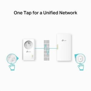 Adaptateur de réseau powerLine - TP-Link TL-WPA7818 TKIT - 2 x Réseau (RJ-45) - 1000 Mbit/s PowerLine - 300 m Distance tol