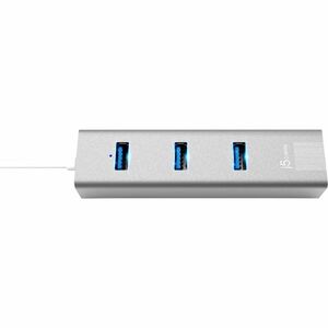 j5create JCH474 USB Hub - USB Type C - 640 MB/s - Desktop, Notebook, Keyboard, Mouse, Camera, Smartphone, Flash Drive - Po
