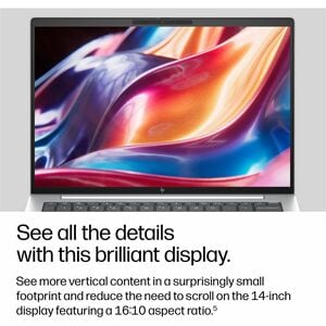 HP EliteBook 8 G2i 35.6 cm (14") Copilot+ PC Notebook - WUXGA - Intel Core Ultra 5 Series 3 325 - 16 GB - 512 GB SSD - Sma