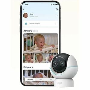Tapo C840 4 Megapixel / 2 Megapixel 2K Network Camera - Colour - Infrared Night Vision - H.264 - 2560 x 1440 Fixed Lens - 