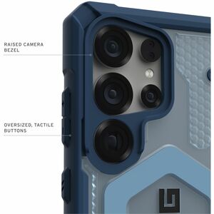 FUNDA UAG S25 ULTRA PTHFNDR CLR W/MAG BNDL BLUES LANYARD