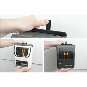 Brodit Wall Mount for Direct Thermal Printer - Black - Acetal Plastic, Acrylonitrile Butadiene Styrene (ABS)
