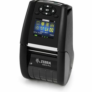Zebra ZQ620 Plus Industrial, Mobile, Transportation & Logistic, Warehouse, POS System Direct Thermal Printer - Monochrome 