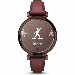 Garmin Lily 2 Classic Smart Watch - 35.40 mm Case Height - 35.40 mm Case Width - Dark Bronze Case Color - Purple Band Colo
