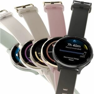 Garmin Venu 3S Smart Watch - Dust Rose Case Color - Phone, Speaker, Text Messaging - Sleep Quality, Stress - GPS - 240 Hou