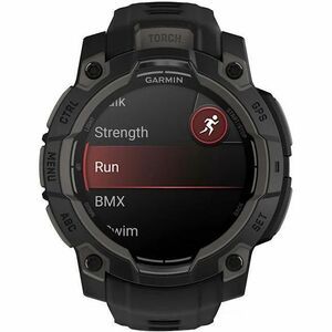 Garmin Instinct 3 Smart Watch - Metal Body Material - Polymer Case Material - 3.3 cm (1.3") - AMOLED Display - GPS - 768 H