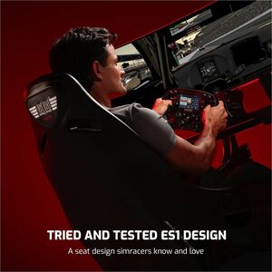 Next Level Racing Elite ERS1 Gaming-Bodenstuhl - Velour, Stoff, Polyurethan-Schaum, Kaltgeformter Schaumstoff