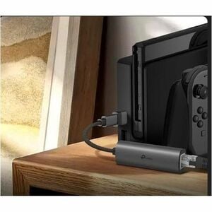 TP-Link UE310C Gigabit Ethernet Adapter for Nintendo Switch - USB 3.0 Type C - 1000 Mbit/s Data Transfer Rate - 1 Port(s) 
